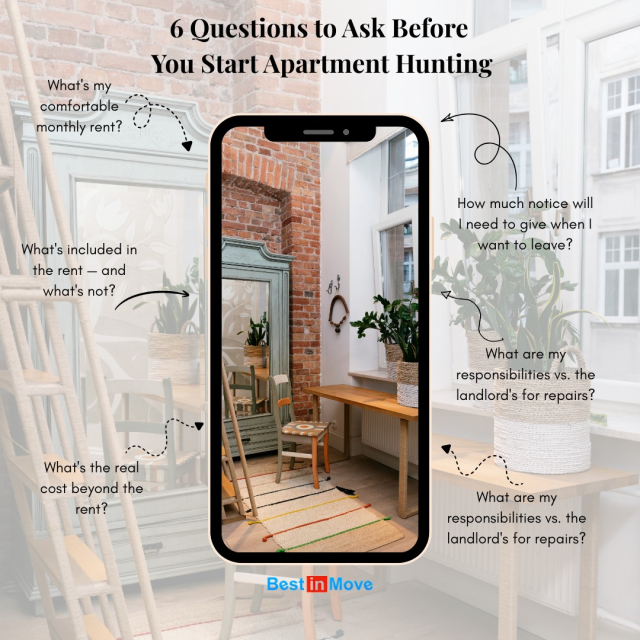 🔑 6 questions every UK renter should ask BEFORE apartment hunting startsScrolling through listings is the fun part. Knowing what to ask before you view is what actually saves you time, money, and stress.Ask yourself:
1️⃣ What's my comfortable monthly rent — not just what I can technically afford?
2️⃣ What's included in the rent, and what's not?
3️⃣ What's the real cost beyond rent (deposit, bills, fees)?
4️⃣ How much notice do I need to give when I want to leave?
5️⃣ What are my responsibilities vs. the landlord's for repairs?
6️⃣ Do I actually understand the tenancy agreement I'm about to sign?Get clear on these first, and the rest of your apartment hunt gets a whole lot easier. 🏡📍 Renting across London, Essex, Peterborough, Nottingham, Hastings & Bristol? We've got you covered.👉 Follow @bestinmove.official for renter tips, landlord advice & new listings every week.#UKRentersGuide #ApartmentHuntingTips #RentingUK #TenantAdvice #PropertyTips