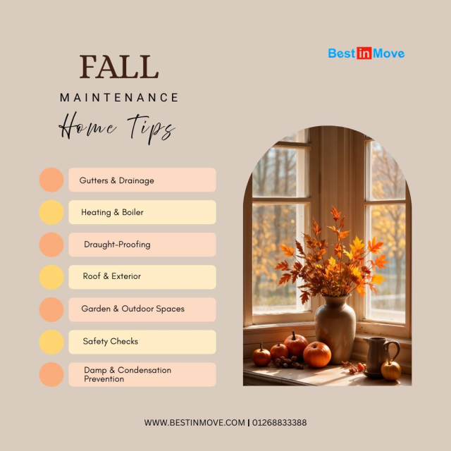 Autumn is here 🍂 and your home needs a little TLC before winter hits!From clearing gutters to bleeding radiators, a few simple checks now can save you from costly repairs later. Swipe through our fall maintenance home tips and see how many you've already ticked off. 🍁📞 01268 833388
Click the link in our bio#fallmaintenance #maintenancetips #fallmaintenancechecklist #LettingsAgent #HomeMaintenance